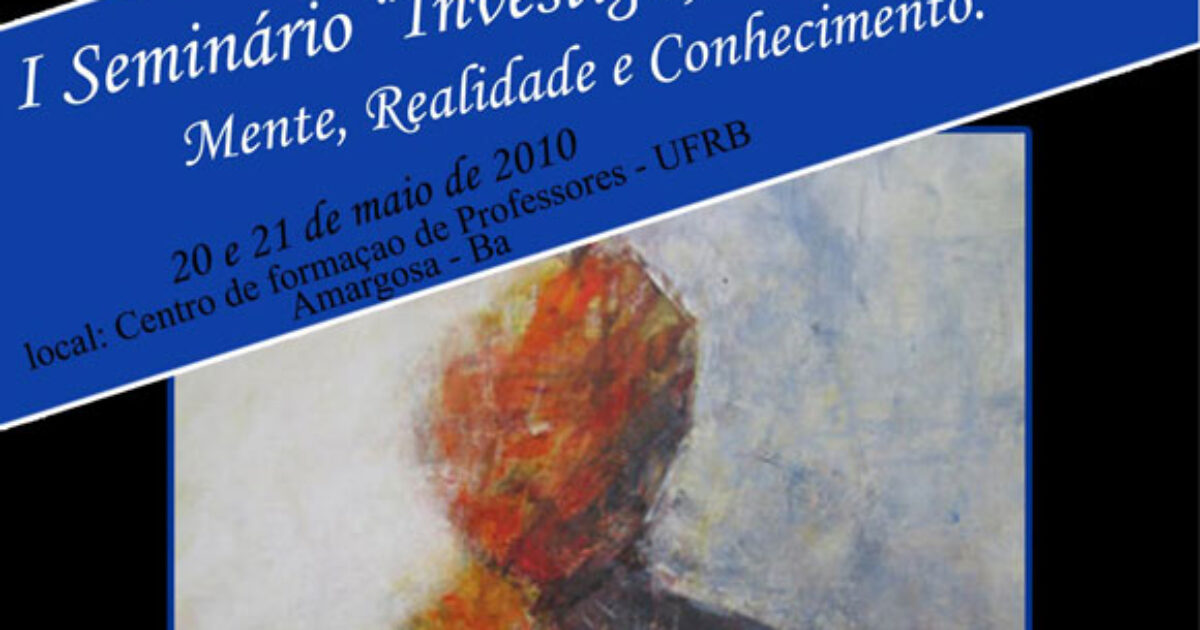 I Seminário de Investigações Filosóficas no CFP