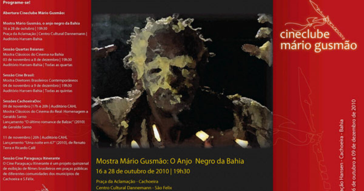 Mostra presta homenagem ao ator Mário Gusmão:  “o anjo negro” do teatro e do cinema na Bahia