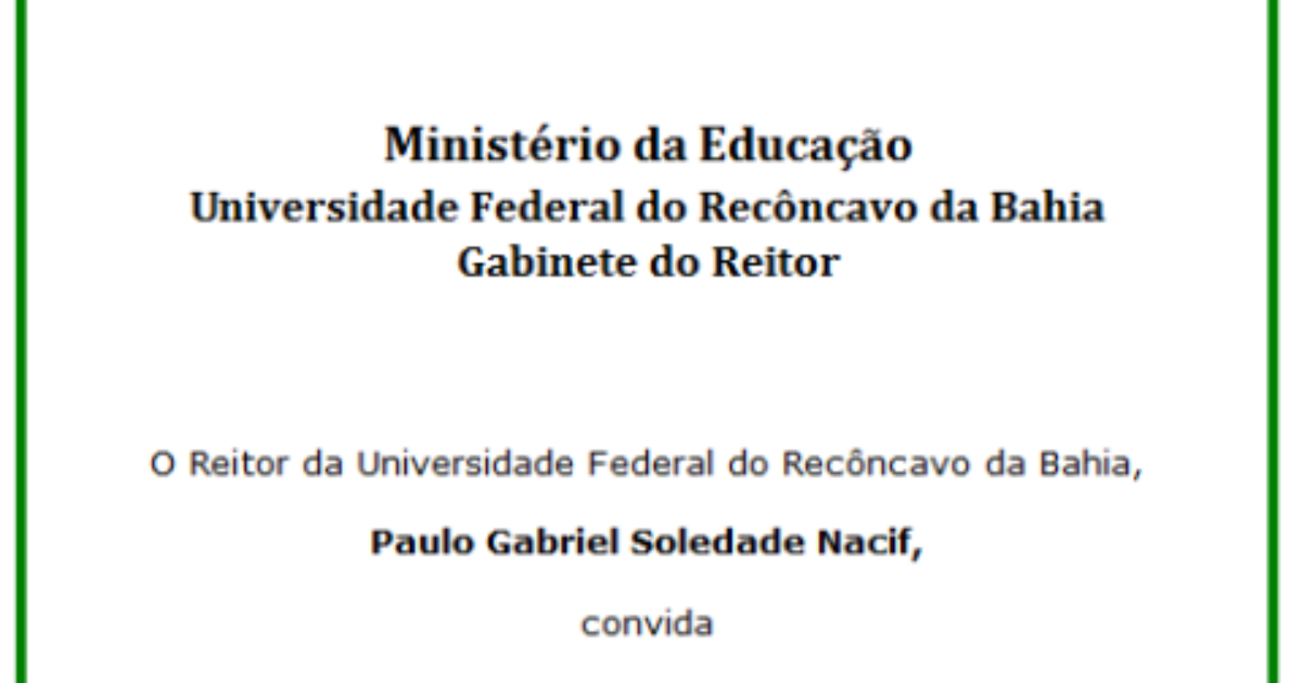 UFRB promove audiência pública sobre criação de campus em Feira de Santana