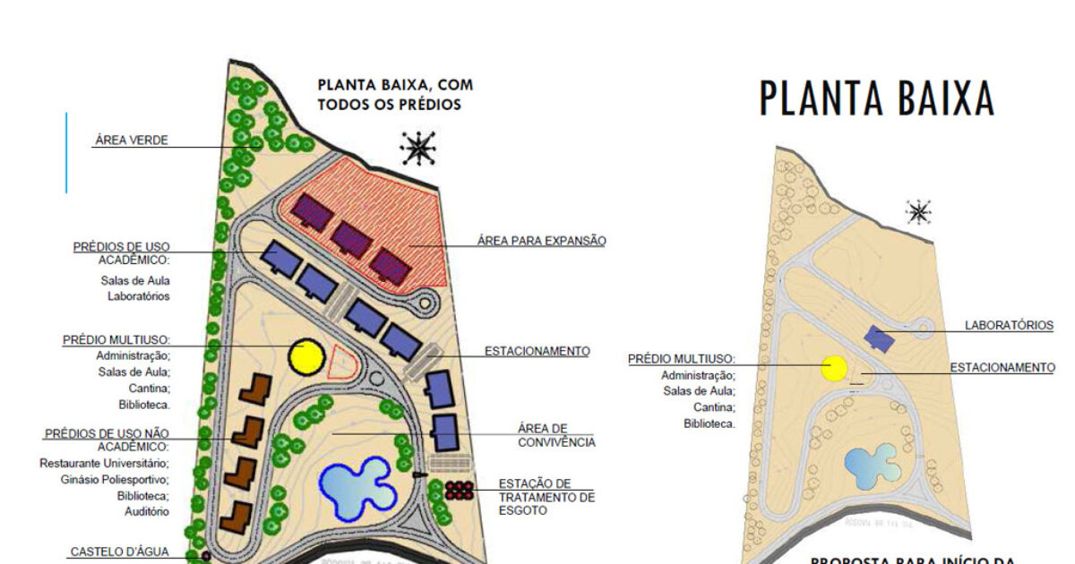 UFRB apresenta proposta de zoneamento do terreno da futura sede do CETENS