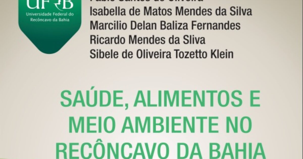 Editora UFRB e SEAD publicam e-book sobre segurança alimentar e nutricional