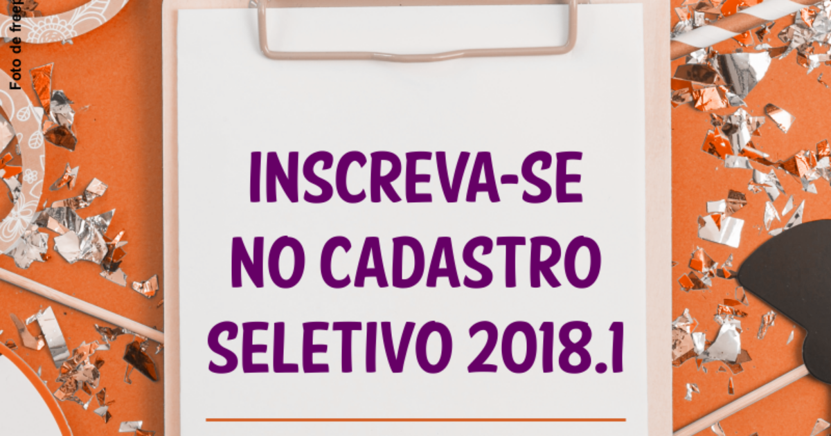 UFRB abre inscrições para o Cadastro Seletivo 2018.1 até dia 28 de fevereiro