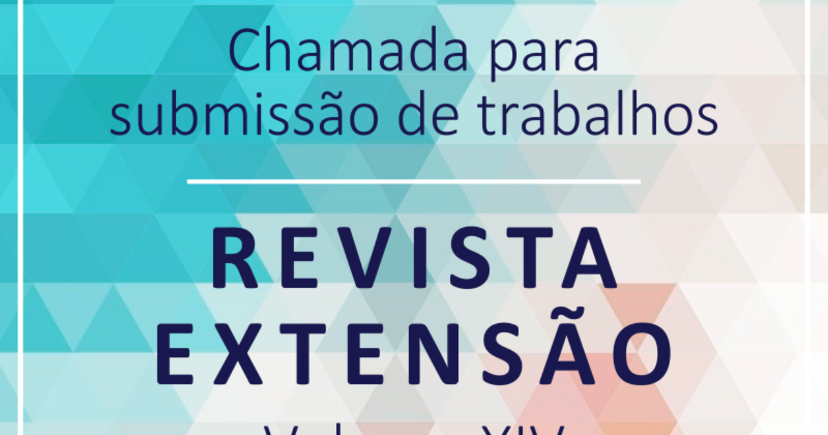 UFRB recebe propostas de trabalhos para 14º volume da Revista Extensão