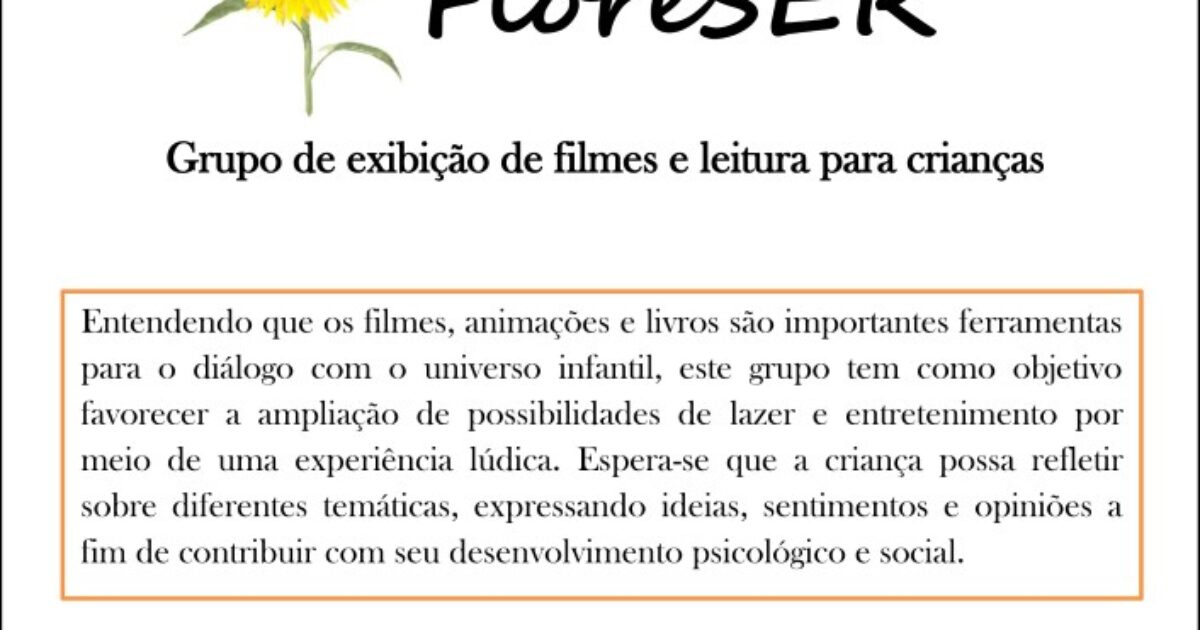 Serviço de Psicologia da UFRB promove exibição de filmes e leituras para crianças