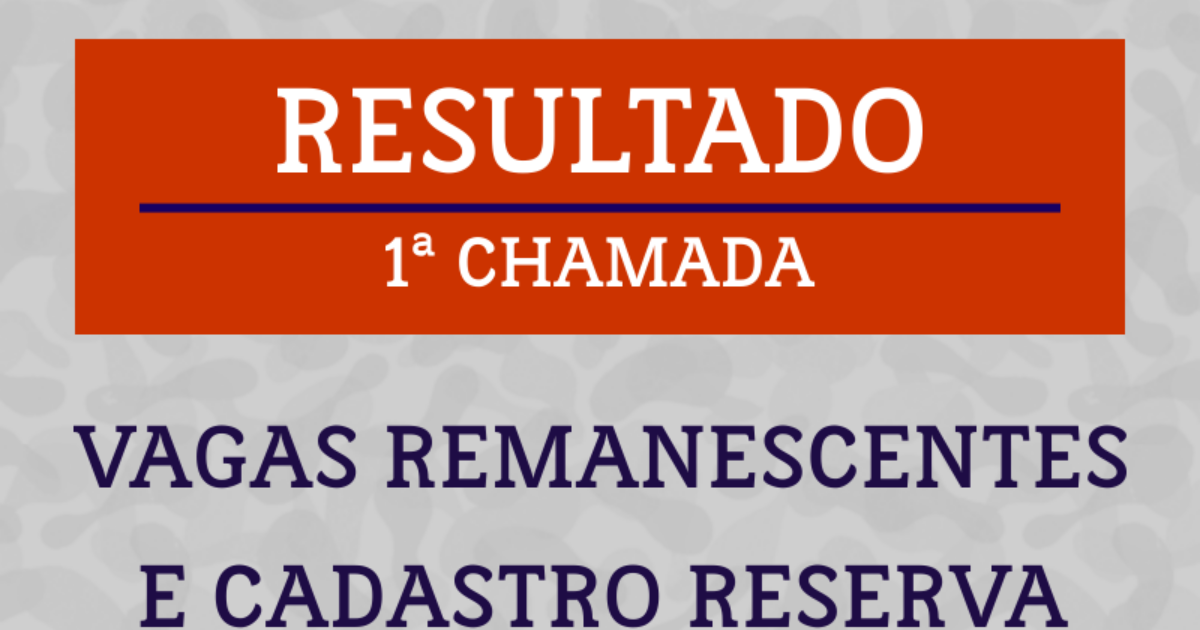 UFRB divulga resultado para vagas remanescentes e cadastro reserva 2018.2