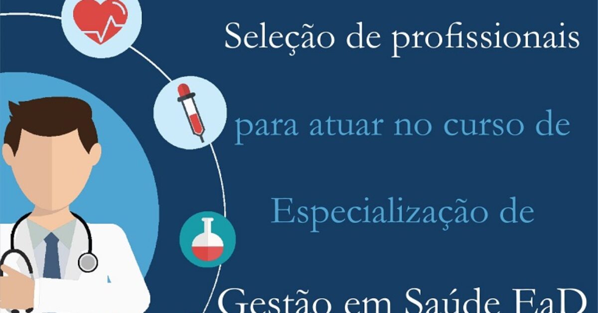 UFRB seleciona formadores para curso de Especialização em Gestão em Saúde