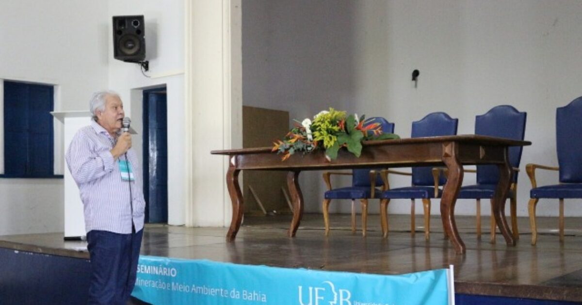 UFRB realiza I Seminário sobre mineração e meio ambiente da Bahia