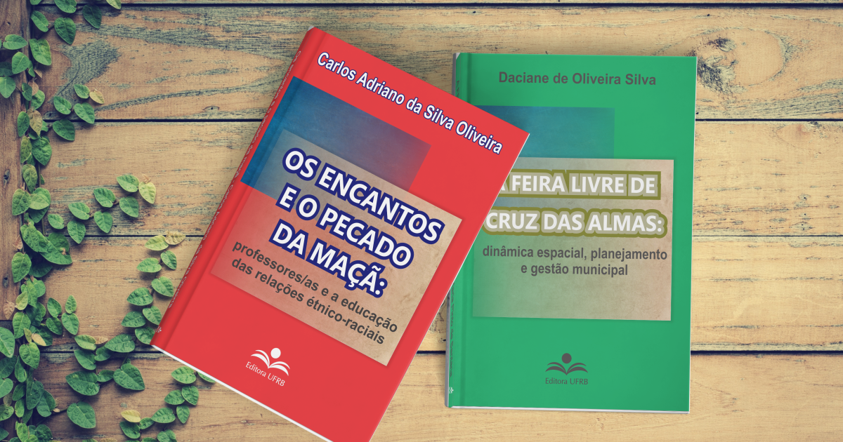 Editora da UFRB disponibiliza online dois novos títulos da Coleção Acadêmica