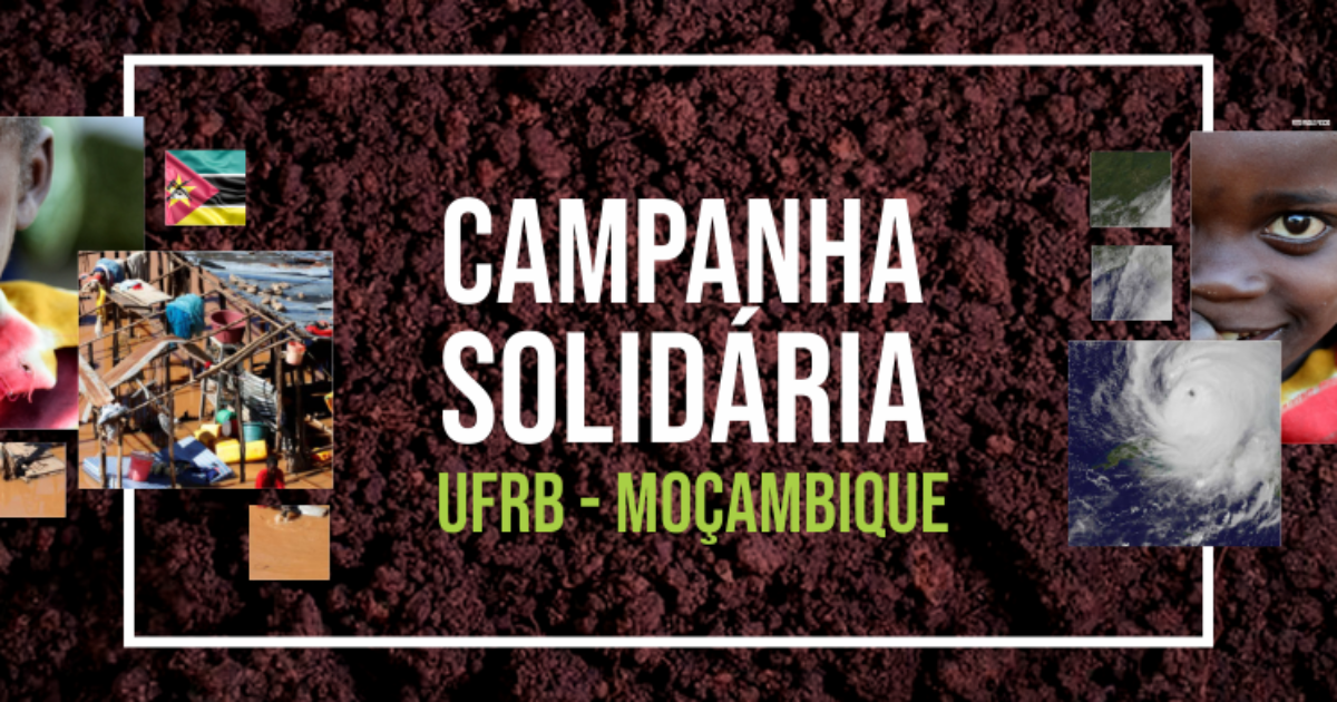 Campanha da UFRB por Moçambique terá show e conta corrente para doações