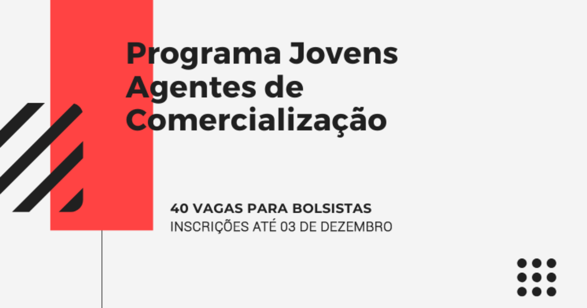 UFRB seleciona 40 bolsistas para Programa Jovens Agentes de Comercialização