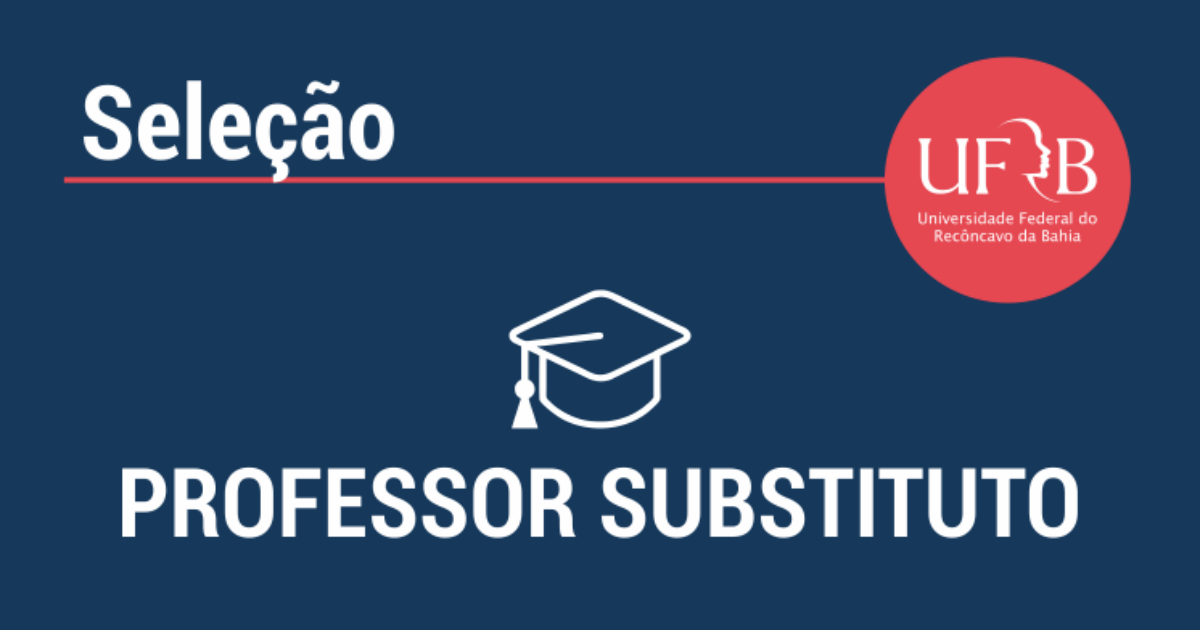 UFRB abre inscrições para contratação de professores substitutos