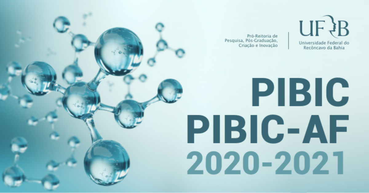 UFRB recebe propostas para edital PIBIC e PIBIC AF 2020-2021 até 24 de abril