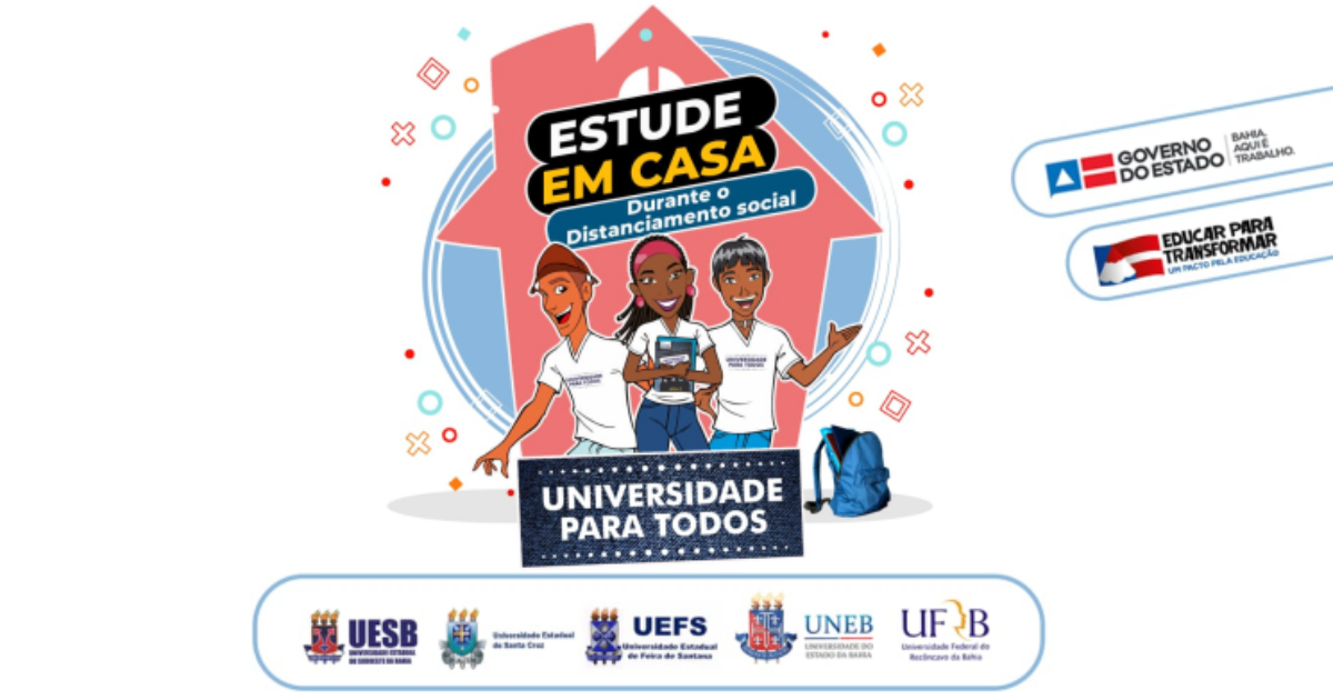 UFRB integra projeto Universidade para Todos – Estude em Casa