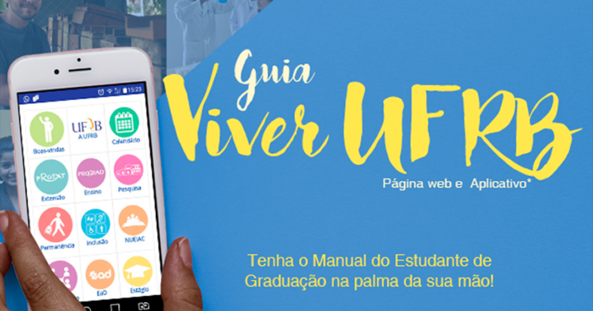 Guia Viver UFRB orienta estudantes sobre dúvidas frequentes e rotinas acadêmicas