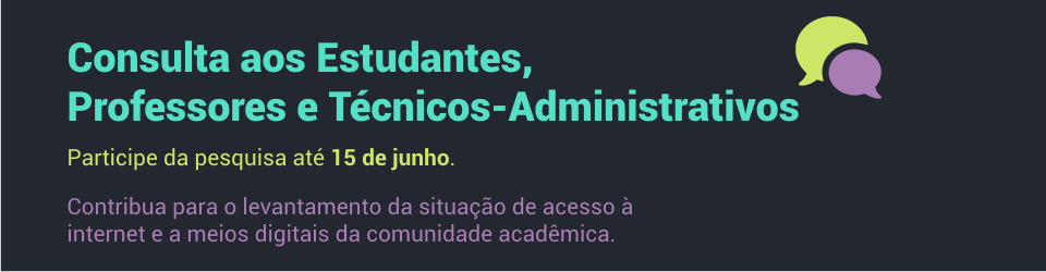 Cabeçalho Consulta aos Estudantes, Professores e Técnicos-Administrativos