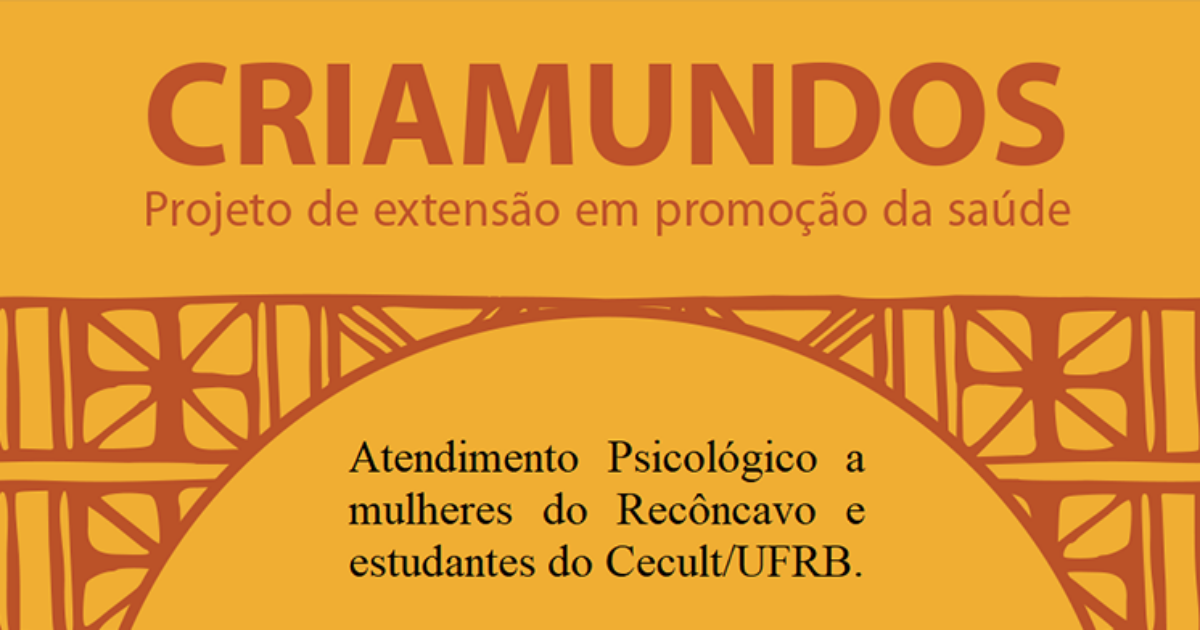 Projeto da UFRB oferece atendimento psicológico a mulheres e estudantes