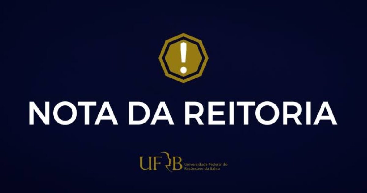 Nota da Reitoria sobre portaria do MEC relativa ao retorno das atividades presenciais