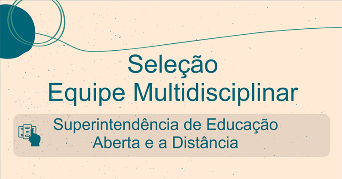 UFRB seleciona profissionais para atuar na Equipe Multidisciplinar EaD