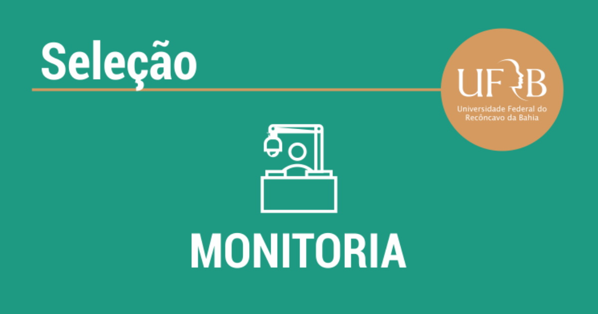 CETEC abre inscrições para monitorias voluntária e remunerada até dia 24 de junho