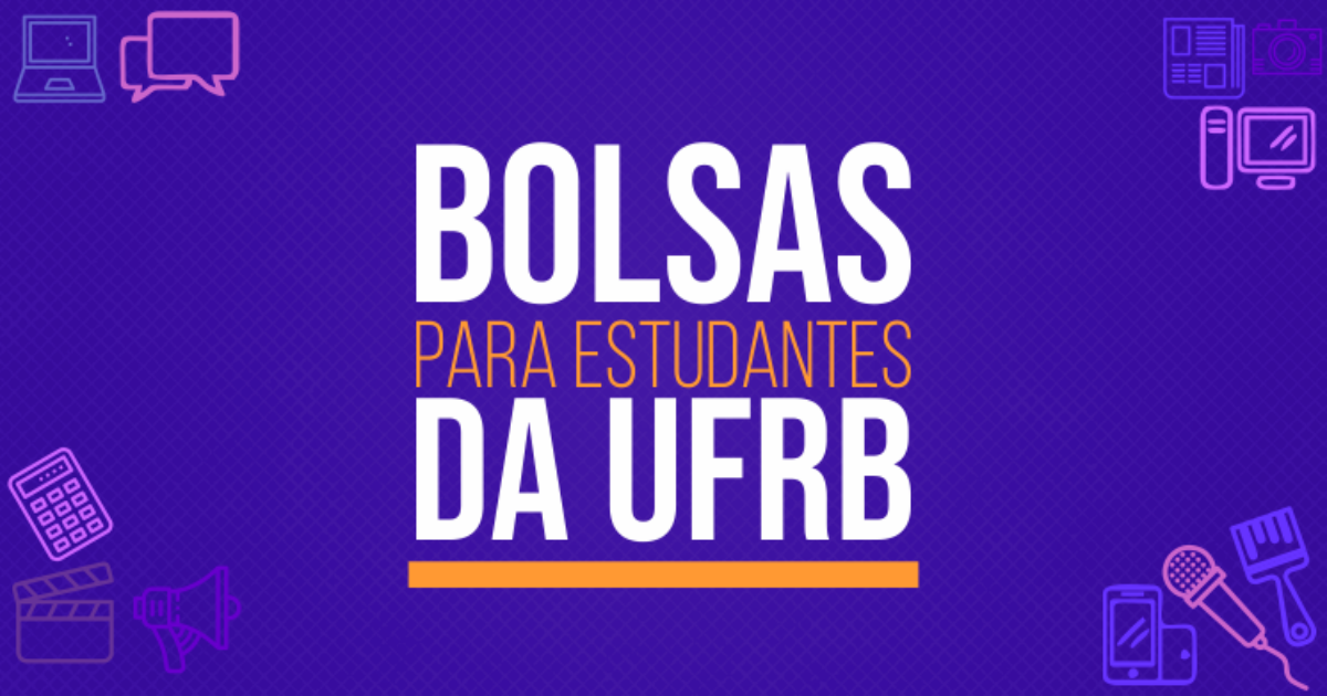 Estudantes da UFRB têm até o dia 16/09 para se candidatar à bolsa de extensão