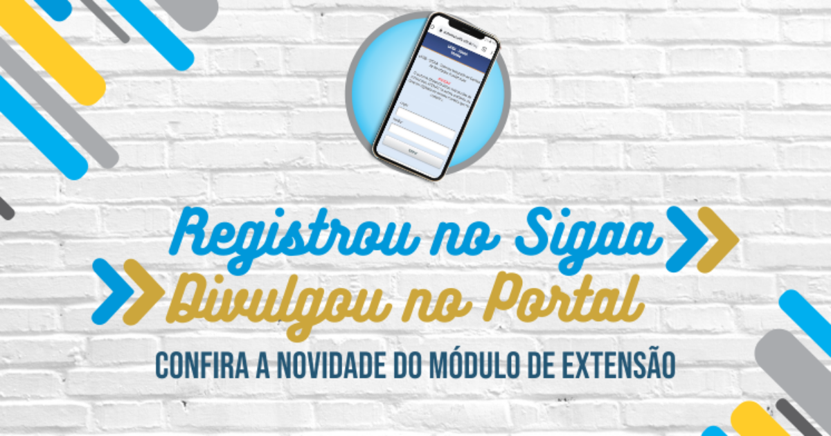 Eventos e cursos registrados no SIGAA passam a ser vinculados ao portal da UFRB