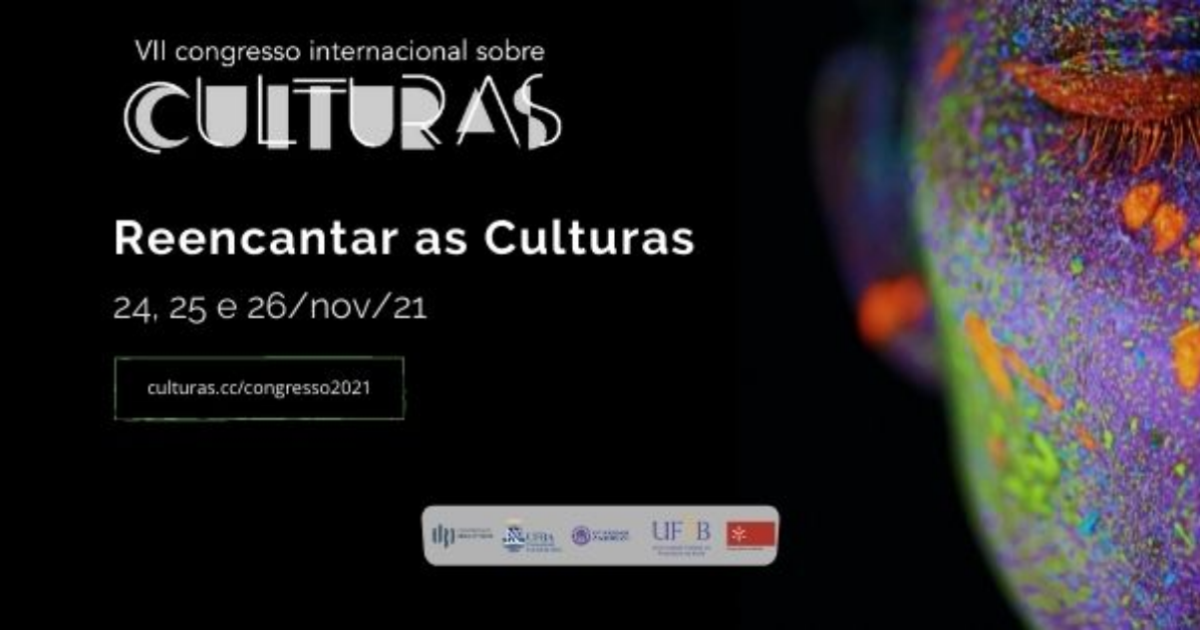 Inscrições abertas para monitores do VII Congresso Internacional sobre Culturas