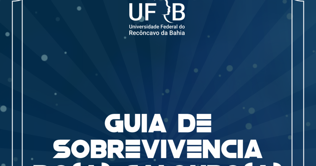 ‘Guia de Sobrevivência do Calouro’ apresenta UFRB aos ingressantes