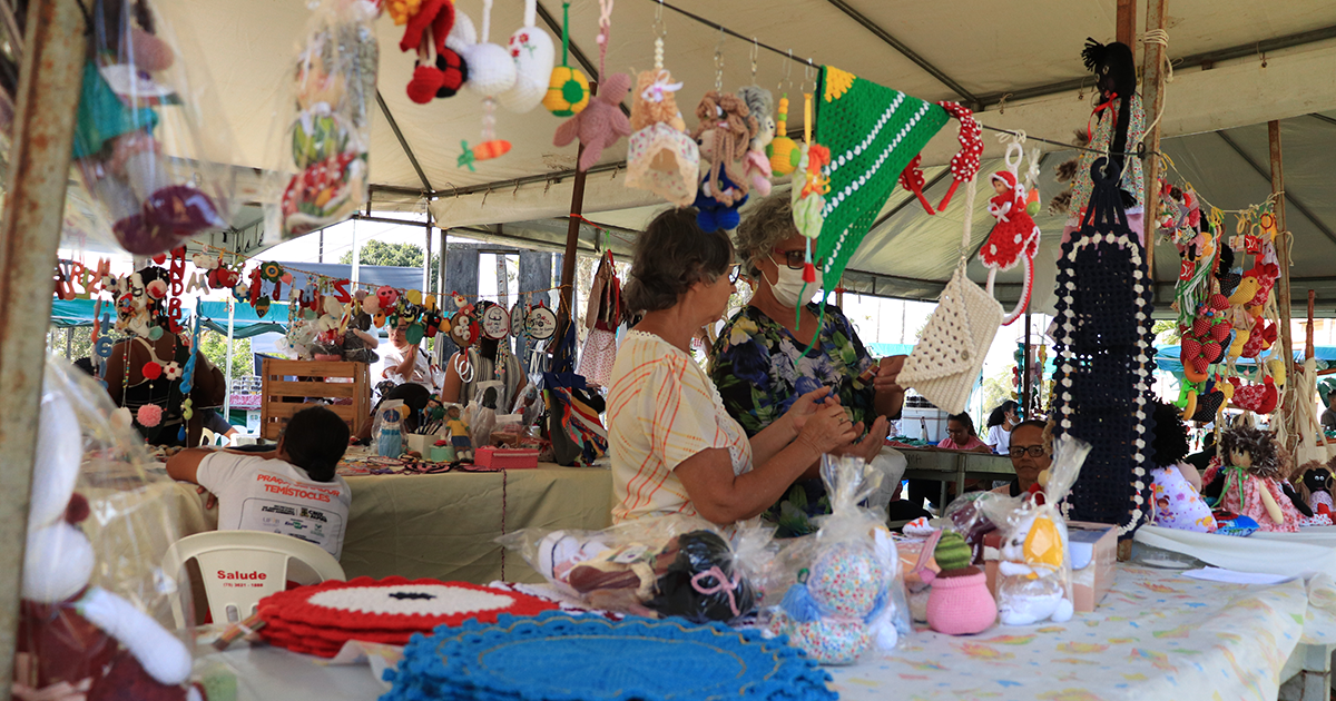 Feira Acadêmica de Economia Solidária.