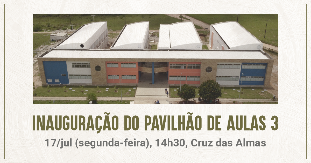 Seminário Interno de Pós-Graduação da UFRB recebe Lucindo Quintans, pró-reitor da UFS