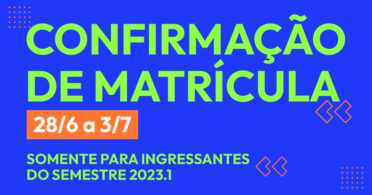 UFRB divulga procedimentos para confirmação de matrícula de ingressantes em 2023.1