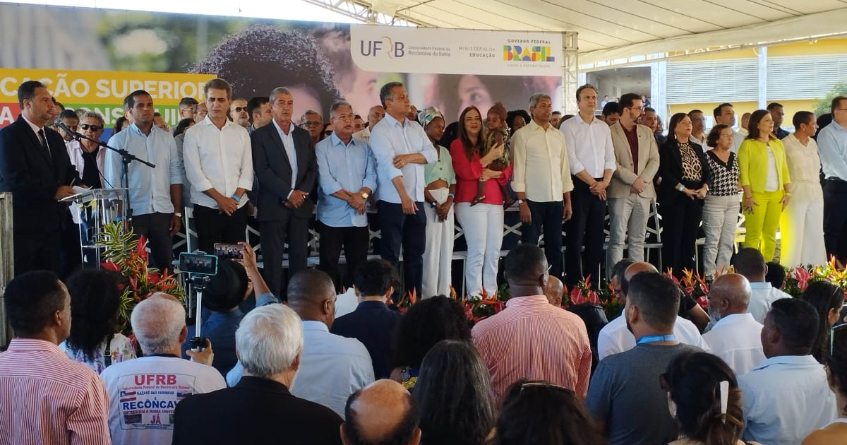 UFRB inaugura novo pavilhão de aulas no campus Cruz das Almas; MEC anuncia novos investimentos