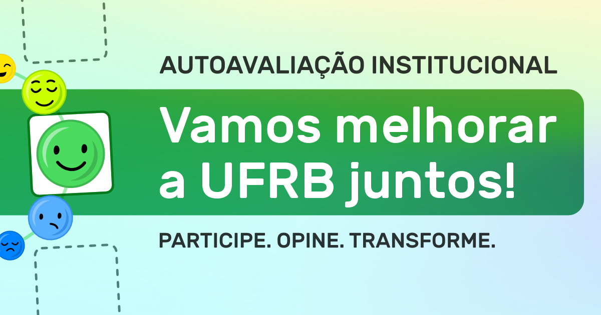 UFRB convida professores e estudantes para participar da Avaliação Institucional 2022.2