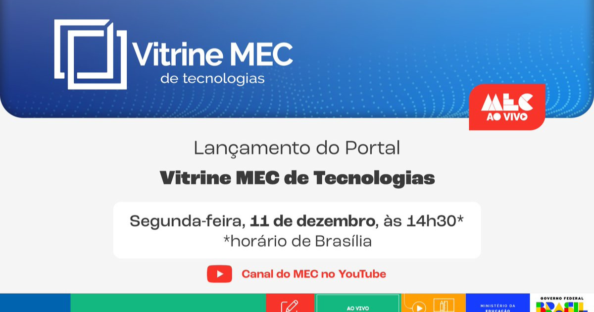 Ministério da Educação lançará portal de tecnologia da educação superior