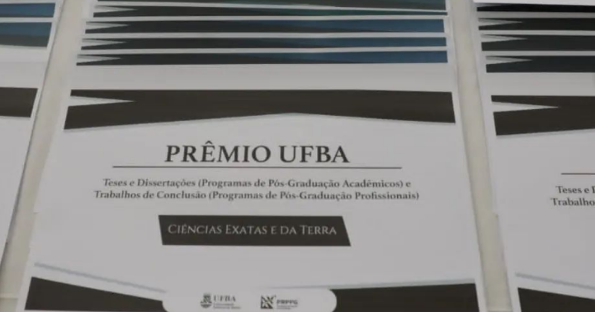 Pesquisadores(as) da UFRB são destaque em premiação acadêmica da UFBA