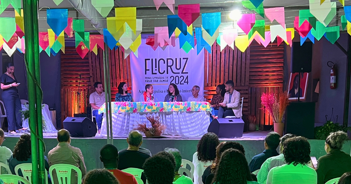 UFRB participa do lançamento da 1ª Feira Literária de Cruz das Almas; evento acontece dias 4 e 5 de julho