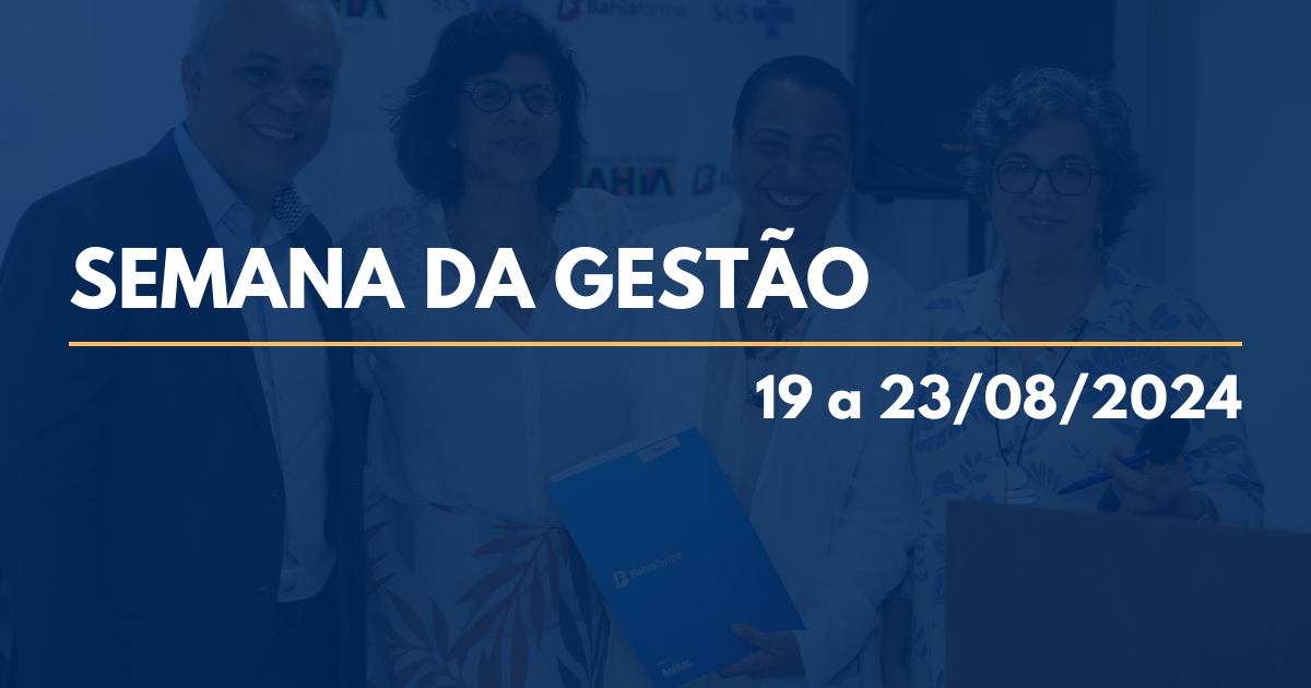 Semana da Gestão – 19 a 23/8/24