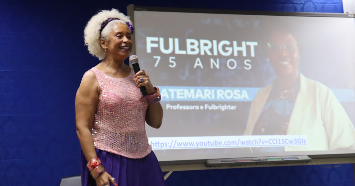 Sonia Guimarães apresenta histórias inspiradoras de cientistas negras em palestra na UFRB